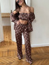 Костюм жіночий, шовк принт, м. 1681 (р: 42-44, 46-48) №710142 - GrandFashion AV4663 м. 1681
