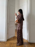 Костюм жіночий, шовк принт, м. 1681 (р: 42-44, 46-48) №710142 - GrandFashion AV4663 м. 1681