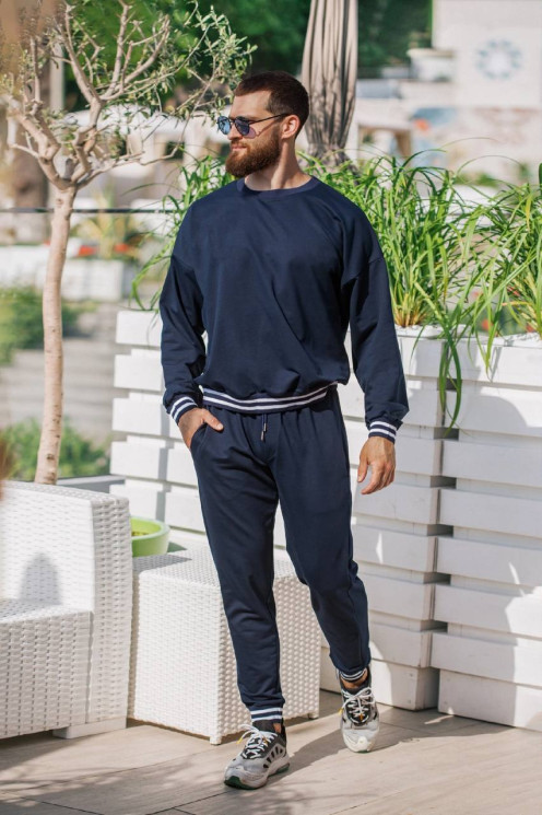 Костюм чоловічий, двонитка пеньє, м. в802-41740 (р: 46-48 (s-m), 50-52 (l-xl), 54-56 (2xl-3xl)) №800168 - 