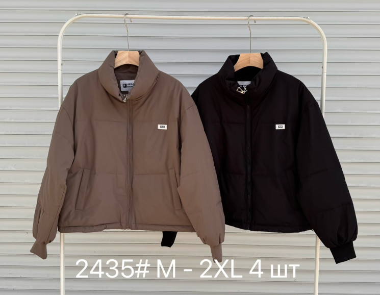 Куртка жіноча, плащівка, синтепон, м.2435 (розмір: M-XXL ), 2 кольори, в упаковці 4 штуки №346814 - Vanda SE1013