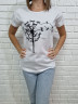 Футболка, р. S,M,L, бавовна, 7 кольорів в упаковці 3 штуки №806668 - Dance WE1051