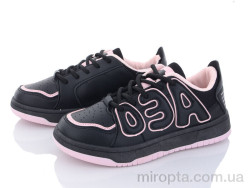 Кросівки 182-28 black-pink р: 36-40, в упаковці: 8 пар, купити тільки гуртом