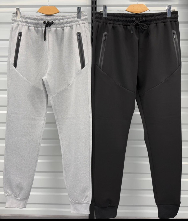 Спортивні штани чоловічі, еластик, м.А98-1 (р. 2XL-6XL ), 2 кольори, в упаковці 5 штук №325119 - 