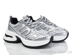 Кросівки 20-1068-4 grey-silver р: 36-41, в упаковці: 8 пар, купити тільки гуртом