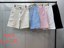 Шорти жіночі, котон, м.К005 (р: 28-33 ), 5 кольорів, в упаковці 6 штук, №329048