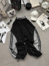 Штани жіночі OVERSIZE, низ на затяжках, двонитка м. 1881 (р: 42-50) №824337 - 