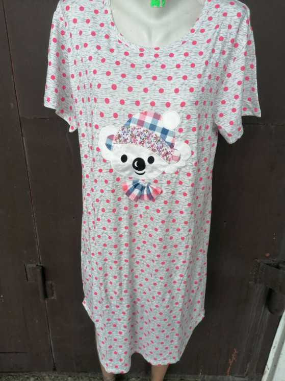 Нічна сорочка жіноча 1725/27 розмір (L-2XL) в упаковці 3 шт №352756 - Ekaterina 