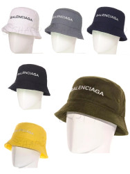 Панама чоловіча Balengiaga (р: 58) мікс кольорів, в упаковці 5 шт. №370971