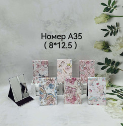 Дзеркало дитяче "А35" (р. 8*12.5см) в упаковці 12 шт. №358343