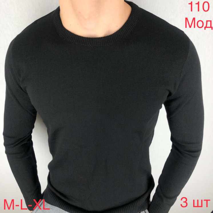 Джемпер Viole р M-XL Чоловіча 110 black - Nadiyka BG/PO2161-2162
