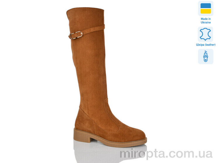 Чоботи 2226-2 camel з. р: 37-41, в упаковці: 6 пар, купити тільки гуртом - 1206052