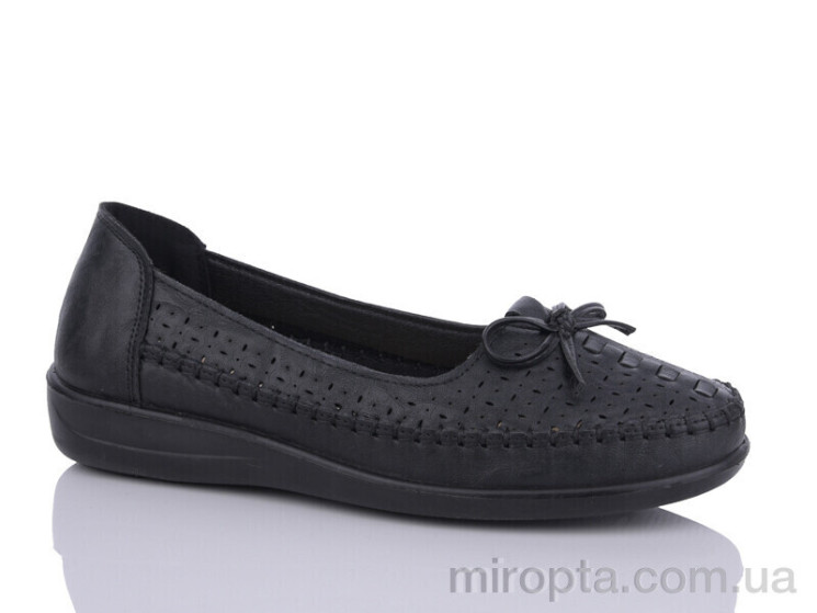 Туфлі 511 black р: 37-43, в упаковці: 8 пар, купити тільки гуртом - 936469