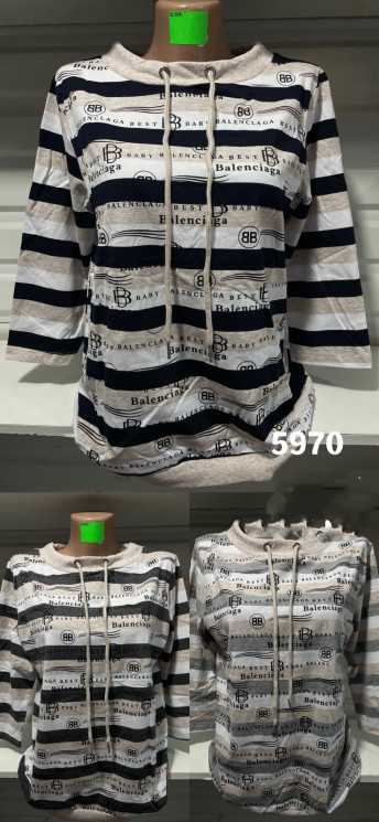 Кофта жіноча "5970" (р: 50-56) 3 кольори, в упаковці 4 шт. №373362 - Natasha SE669