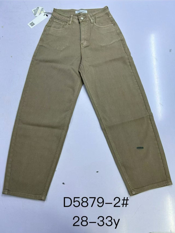 Джинси жіночі баггі м.D5879-2 (р:28-33) в упаковці 6 штук №762074 - Dknsel 3308