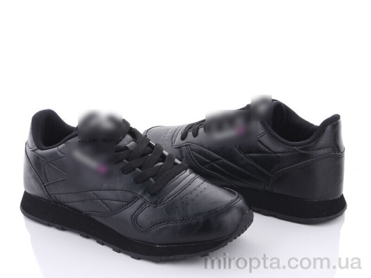 Кросівки 24-30-1 black р: 36-41, в упаковці: 8 пар, купити тільки гуртом - 111700