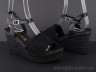 Босоніжки 15004 black р: 36-40, в упаковці: 8 пар, купити тільки гуртом - 647817