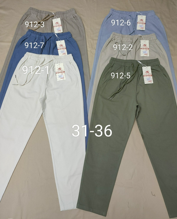 Штани, p.31-36, "912" 6 кольорів, в упаковці 6 штук №808757 - Mixmoda Bg5255