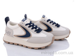Кросівки 170-20 beige-blue р: 36-41, в упаковці: 8 пар, купити тільки гуртом