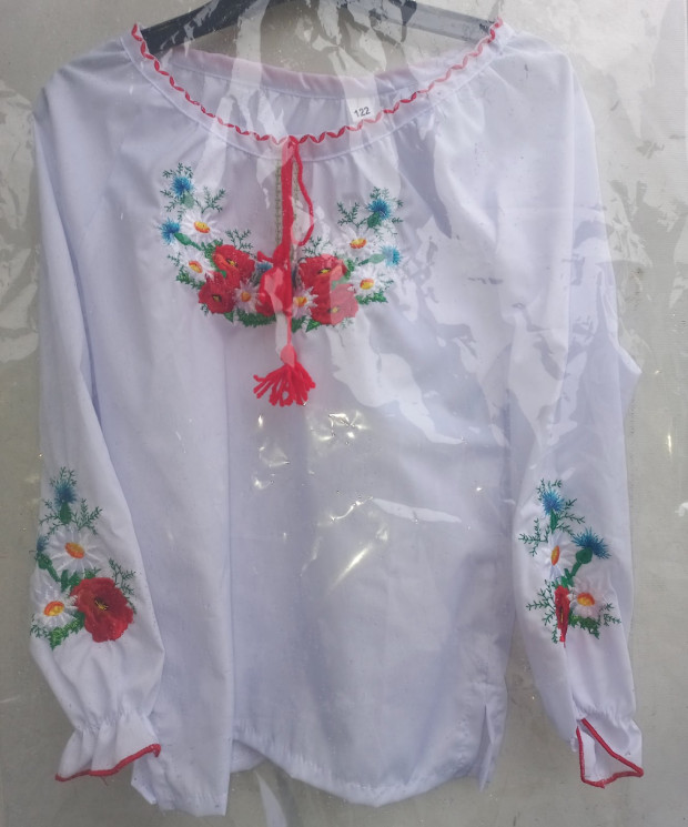 Вишиванка дитяча (Розмір: зріст 128-164 см) дівчинка №820831 - UA SE1005