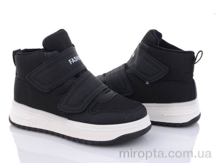 Черевики 150-28 black р: 36-41, в упаковці: 8 пар, купити тільки гуртом - 897654
