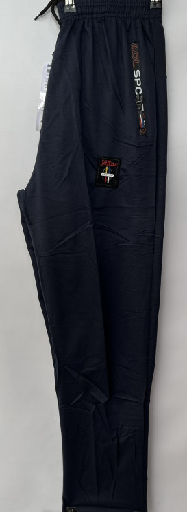 Спортивні штани чоловічі (сині), p.XL-5XL, "105" в упаковці 5 або 10 штук №811612 - Mixmoda Bg5255