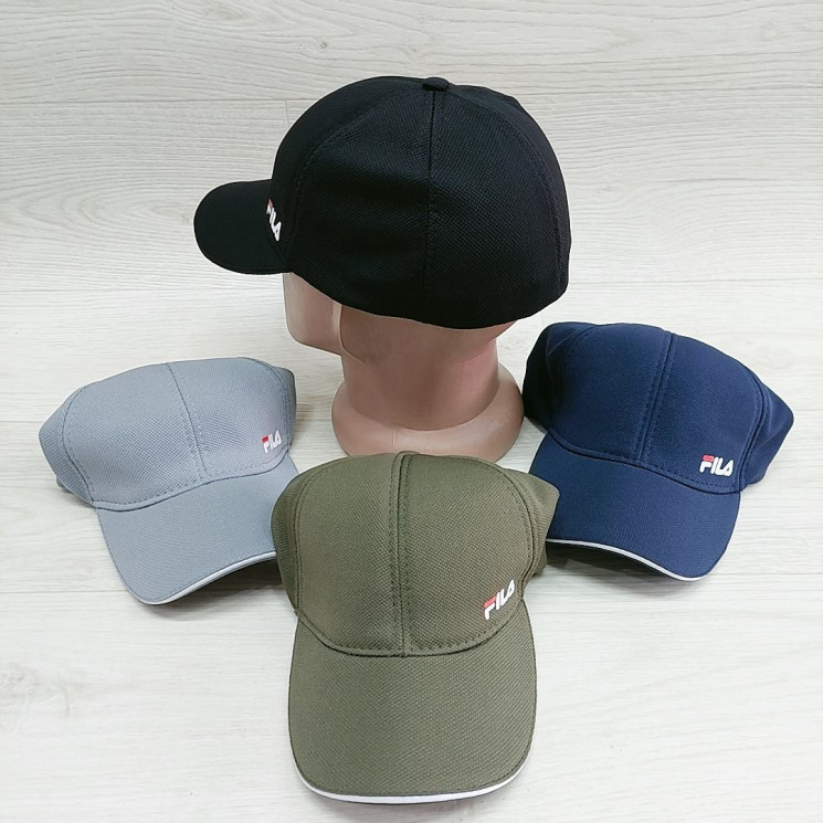 Бейсболка чоловіча "Fila" кукурудза (р: S,M,L) мікс кольорів, в упаковці 5 шт. №382329 - Ventil SE 939