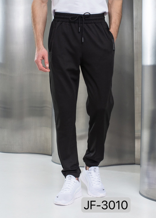 Штани чоловічі "3010" трикотаж/лакоста (Розмір: L-4XL) 3 кол в уп 5 шт №160959 - 