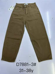 Джинси жіночі баггі м. D7881-3 (р:31-38) в упаковці 6 штук №762075