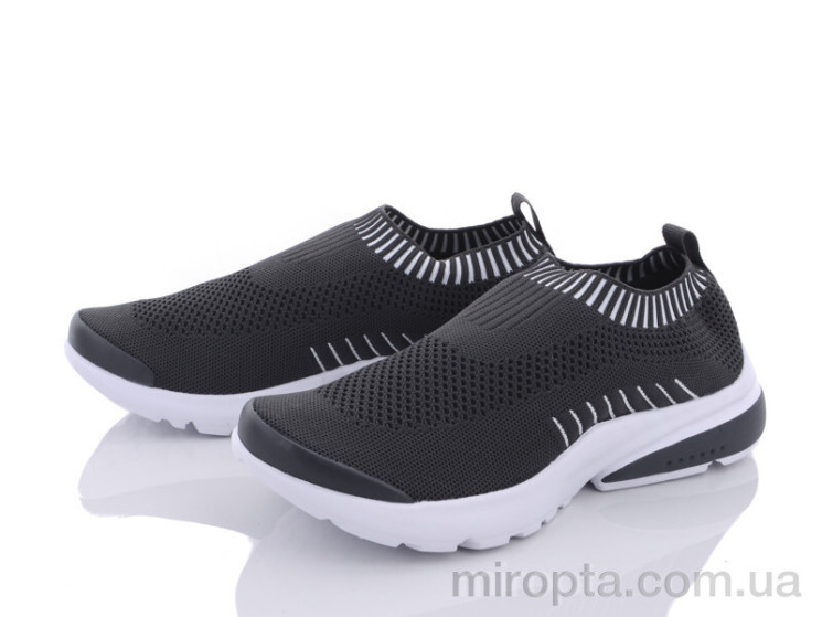 Кросівки 24-109 d.grey-white р: 40-45, в упаковці: 8 пар, купити тільки гуртом - 589710