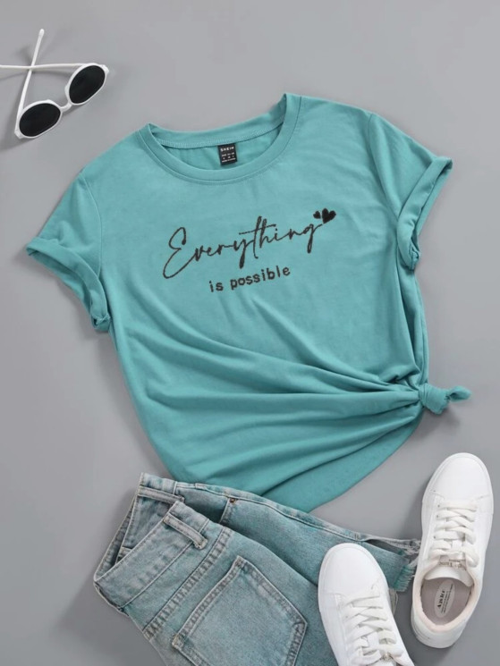 Футболка жіноча, р. S,M,L, в упаковці 3 штуки одного кольору №811575 - Dance WE1051