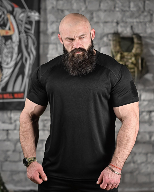 Футболка військова чоловіча Сool max, бавовна, м.15171 (розмір: S-3XL ), в упаковці 6 штук №342391 - Beretta SE847
