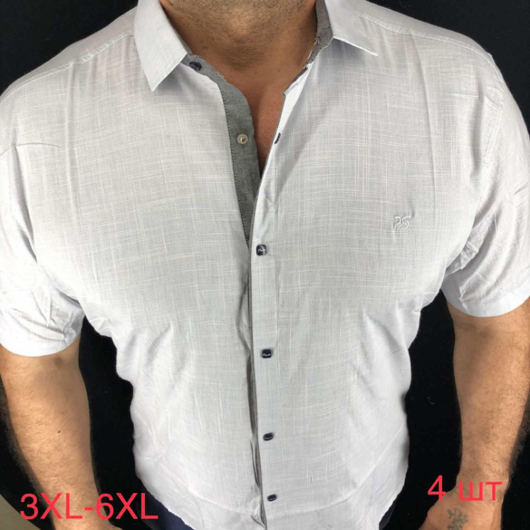 Сорочка Paul Semih р 3XL-6XL Чоловіча Y1706 white - Nadiyka BG/PO2161-2162