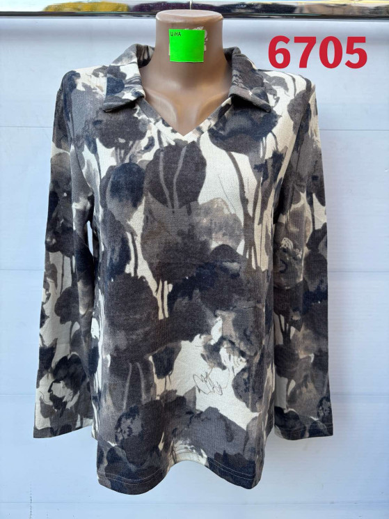 Кофта жіноча "6705" трикотаж (р: 48-58) в упаковці 6 шт. №380331 - Natasha SE669