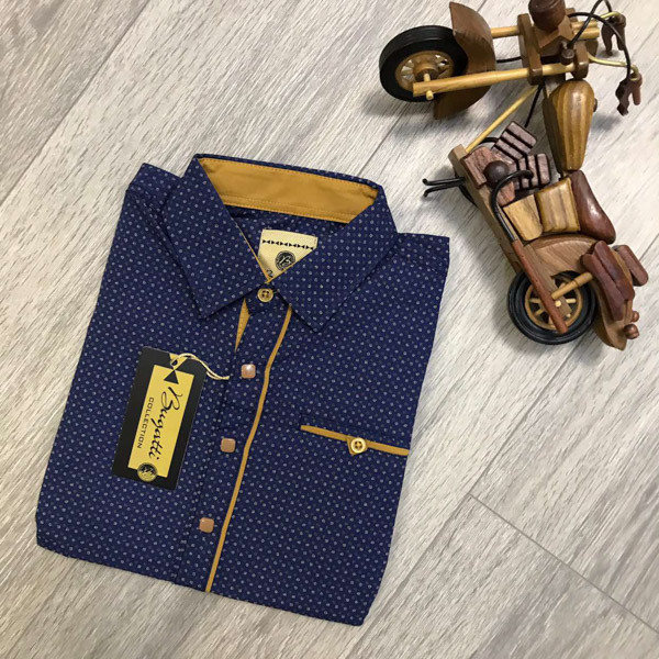 Сорочка No Brand р 6-12 Дитяча R232 navy - NikNumbers SE1041-1042