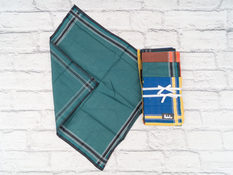 Носовий Хустка No Brand р 40*40 Чоловіча P41 mix - Shawls PO548 (vyh naMylku)