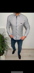 Сорочка No Brand р M-3XL Чоловіча S906 white