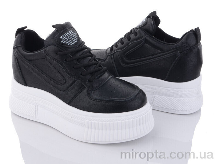 Кросівки 197-150 black-white р: 36-40, в упаковці: 8 пар, купити тільки гуртом - 883254