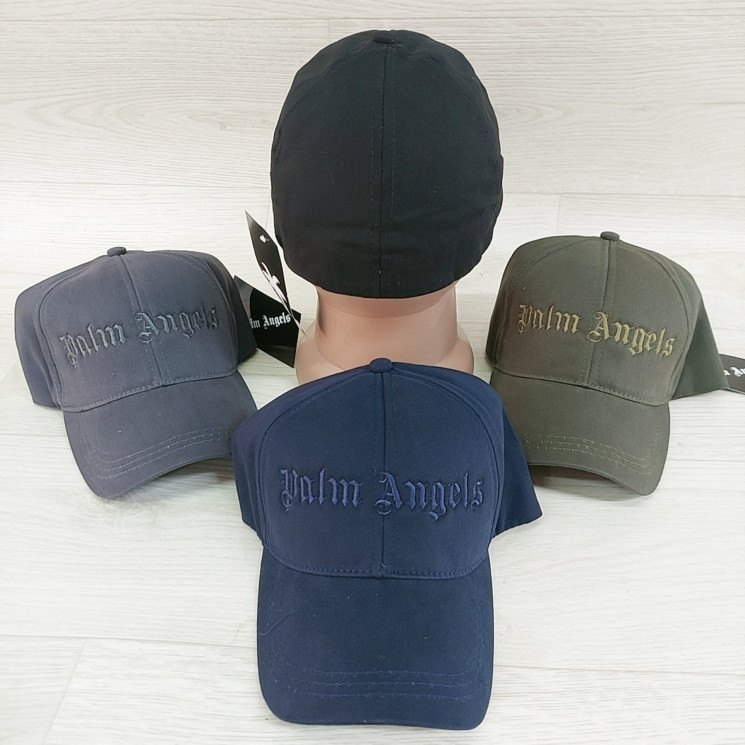 Кепка чоловіча Palm Angels, коттон (р: 56-61) в упаковці 5 шт. різного кольору №365252 - Ventil SE 939