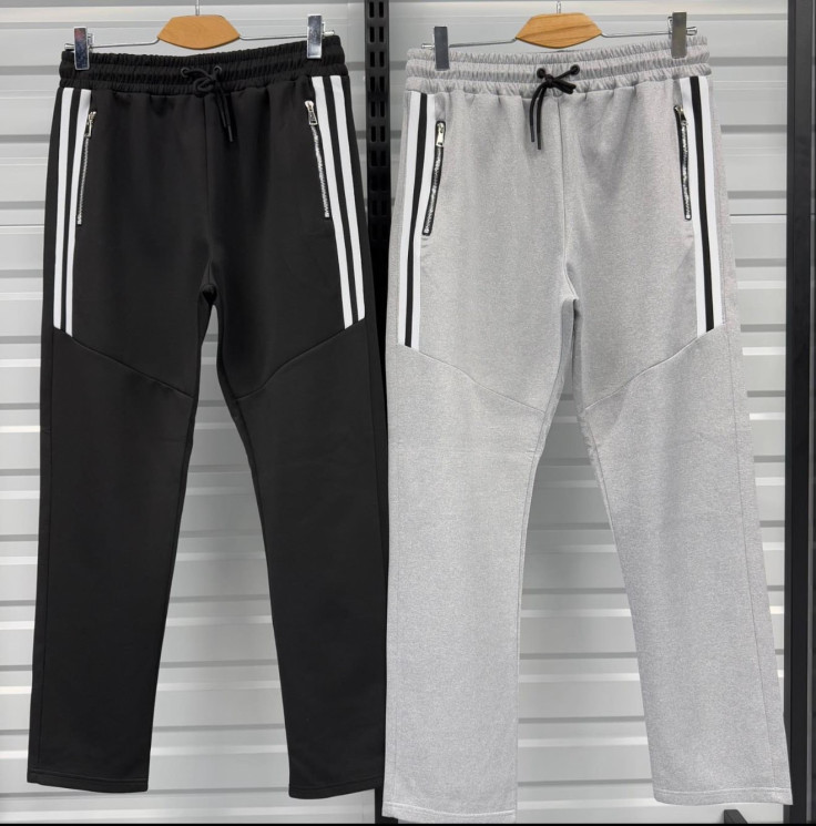 Спортивні штани чоловічі, еластик, м.А99-1 (р. 2XL-6XL ), 2 кольори, в упаковці 5 штук №325120 - 