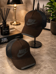 Бейсболка трекер чоловіча NIKE, котон, сітка (Розмір: M, L, XL ), в упаковці 5 штук №345472