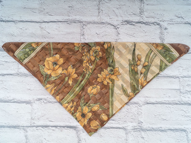 Хустка No Brand р 72*72 Жіноча P207 brown - Shawls PO548 (vyh naMylku)