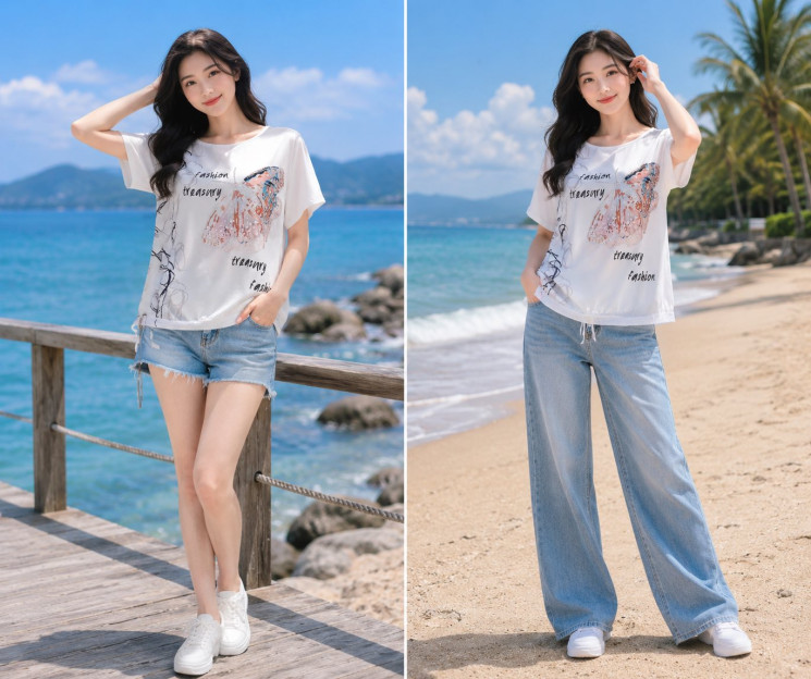 Футболка жіноча м.6508 (р:L-4XL) в упаковці 5 штук №762848 - Moda SE661