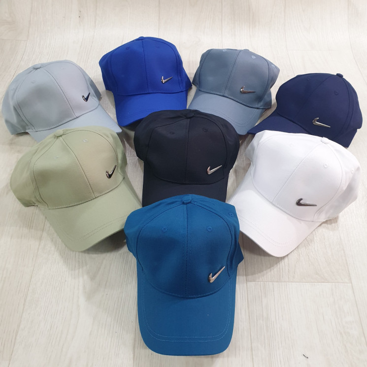 Бейсболка чоловіча "Nike" котон (р: 58) мікс кольорів, в упаковці 5 шт. №382370 - Ventil SE 939