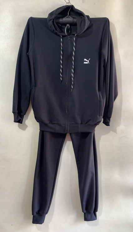 Костюм спортивний (Розмір: 46-54) чоловічий "Puma" темно-синій колір в упаковці 5 штук №816730 - Dasha SER2146_SE1030 