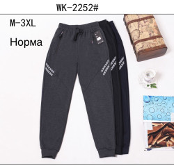 Спортивні штани (Розмір: M-3XL) чоловічі "WK-2252" в упаковці 5 штук №814452