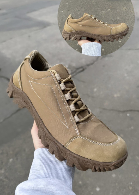 Кроссівки Рита (Розмір: 41-43) койот №158434 - 
