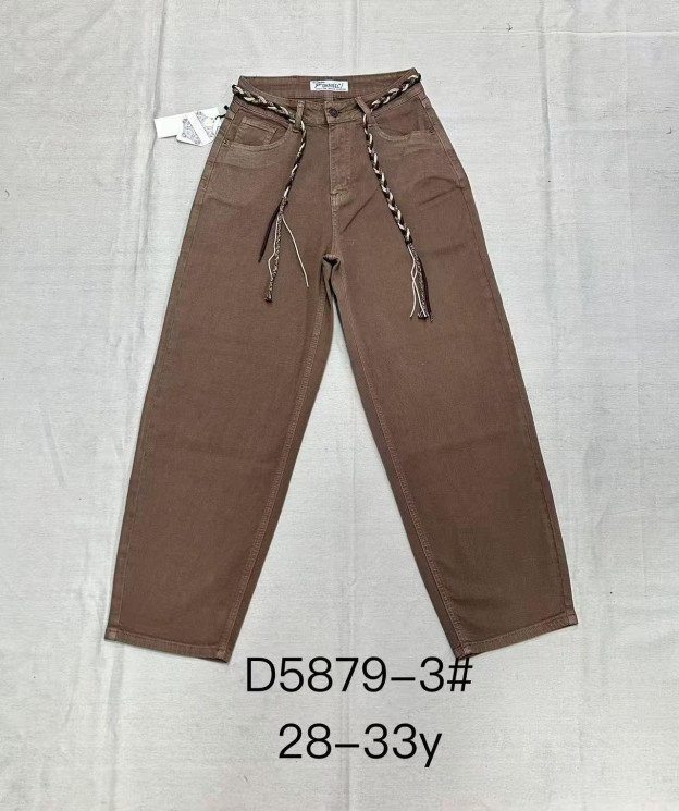 Джинси жіночі баггі м. D5879-3 (р:28-33) в упаковці 6 штук №762077 - Dknsel 3308
