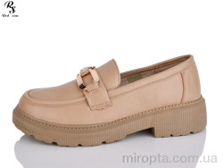 Туфлі JSD001 brown р: 36-41, в упаковці: 8 пар, купити тільки гуртом