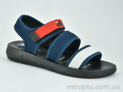 Босоніжки 103-7 D. blue-white р: 36-41, в упаковці: 6 пар, купити тільки гуртом