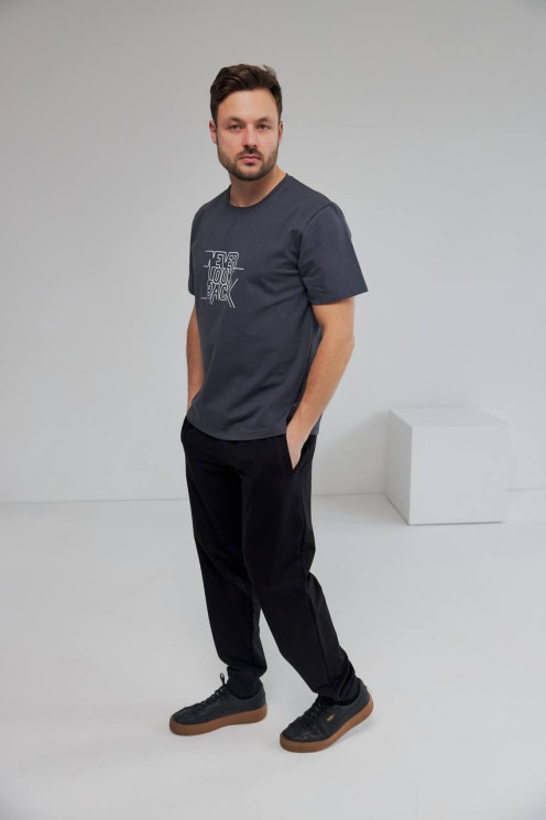 Штани чоловічі, двохнитка, м. 119.2 (р: M, L, XL, XXL, 3XL) №713507 - Umon GOL1454 м. 119.2